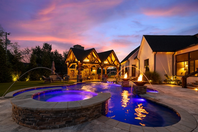 Custom Lighting for Your Dream Pool Design